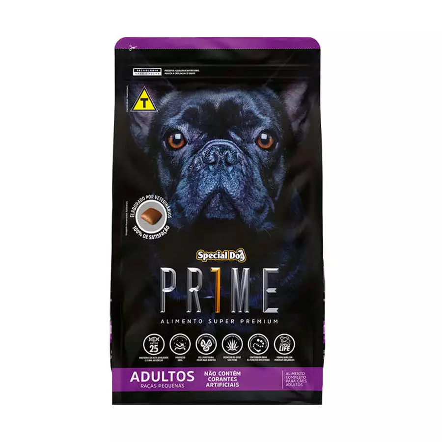 Ração Special Dog Prime para Cães Adultos de Raças Pequenas