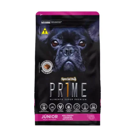 Ração Special Dog Prime Junior para Cães Filhotes de Raças Pequenas