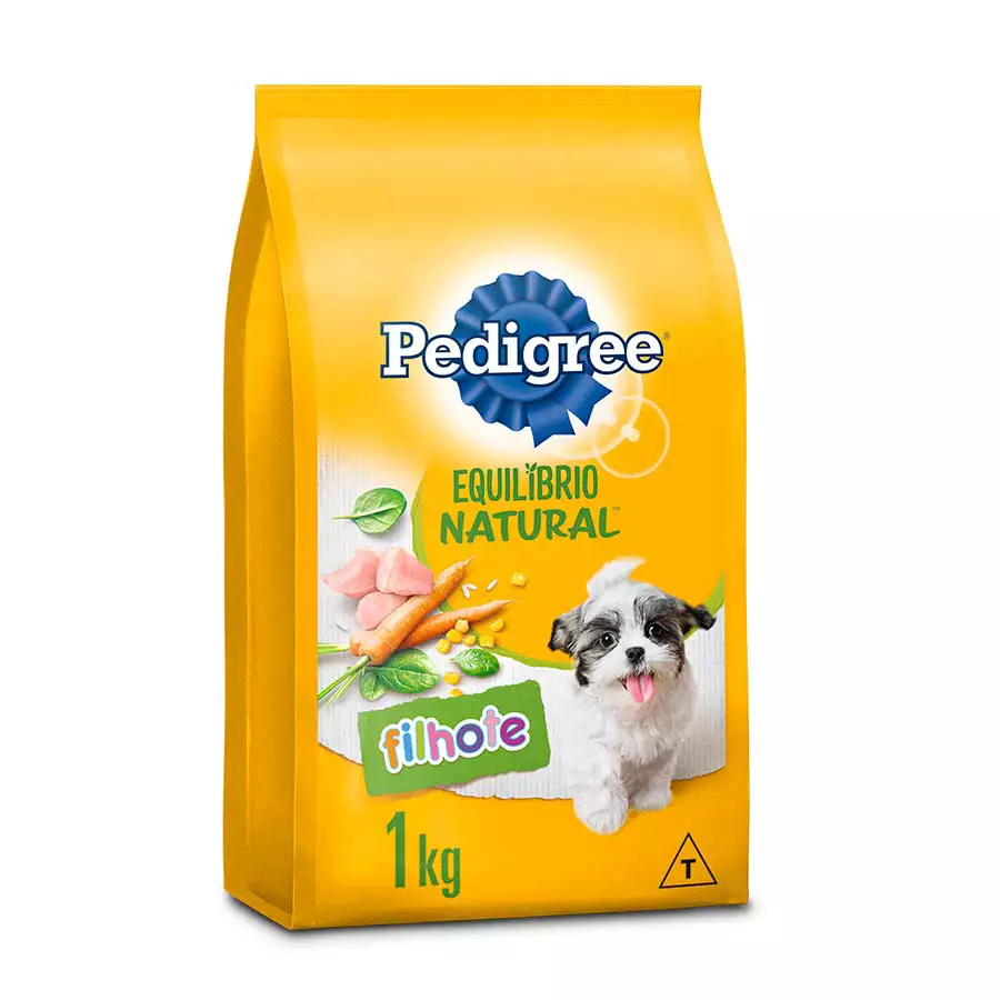 Ração Pedigree Equilíbrio Natural para Cães Filhotes
