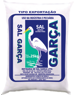 Sal Branco Moido Fino Para Bovinos 25 Kg