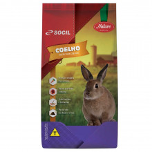 RAÇÃO PARA COELHOS NATURE MULTIVITA SOCIL - 20KG