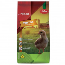 RAÇÃO PARA AVES EM FASE INICIAL NATURE MULTIVITA PINTOS SOCIL - 20KG