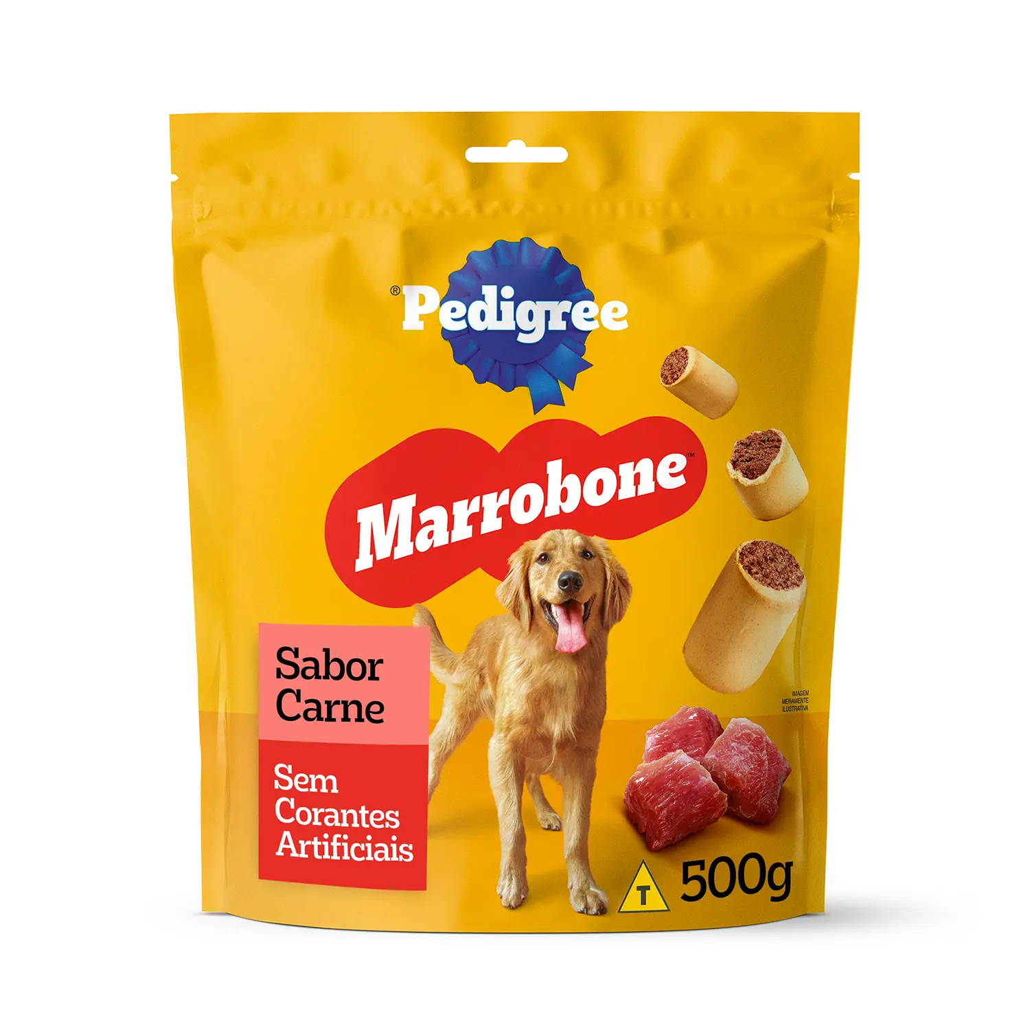 Biscoito Pedigree Marrobone para Cães Adultos Carne - Imagem 12