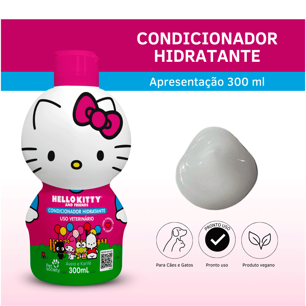 Condicionador Hidratante Hello Kitty Pet Society - Imagem 2