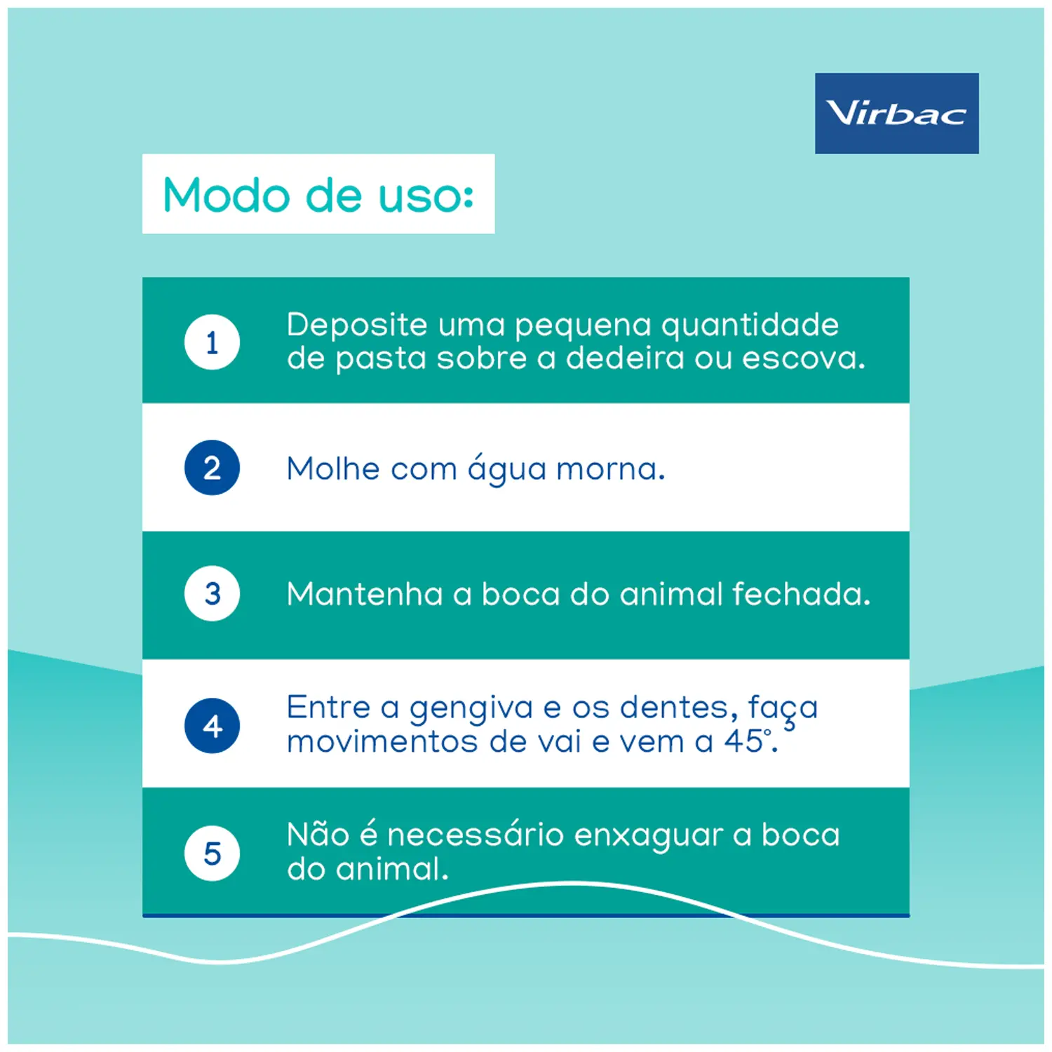 Kit C.E.T. Higiene Oral Pasta Escova + Necessaire Virbac - Imagem 5