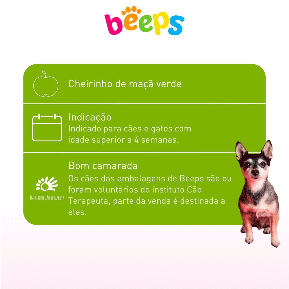 Colônia Beeps Maçã Verde Pet Society - Imagem 3
