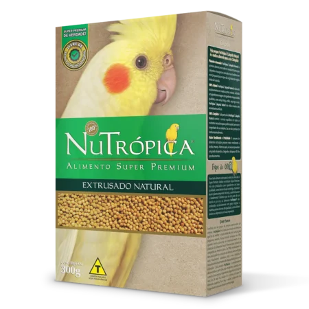 Ração Nutrópica Extrusado Natural para Calopsitas