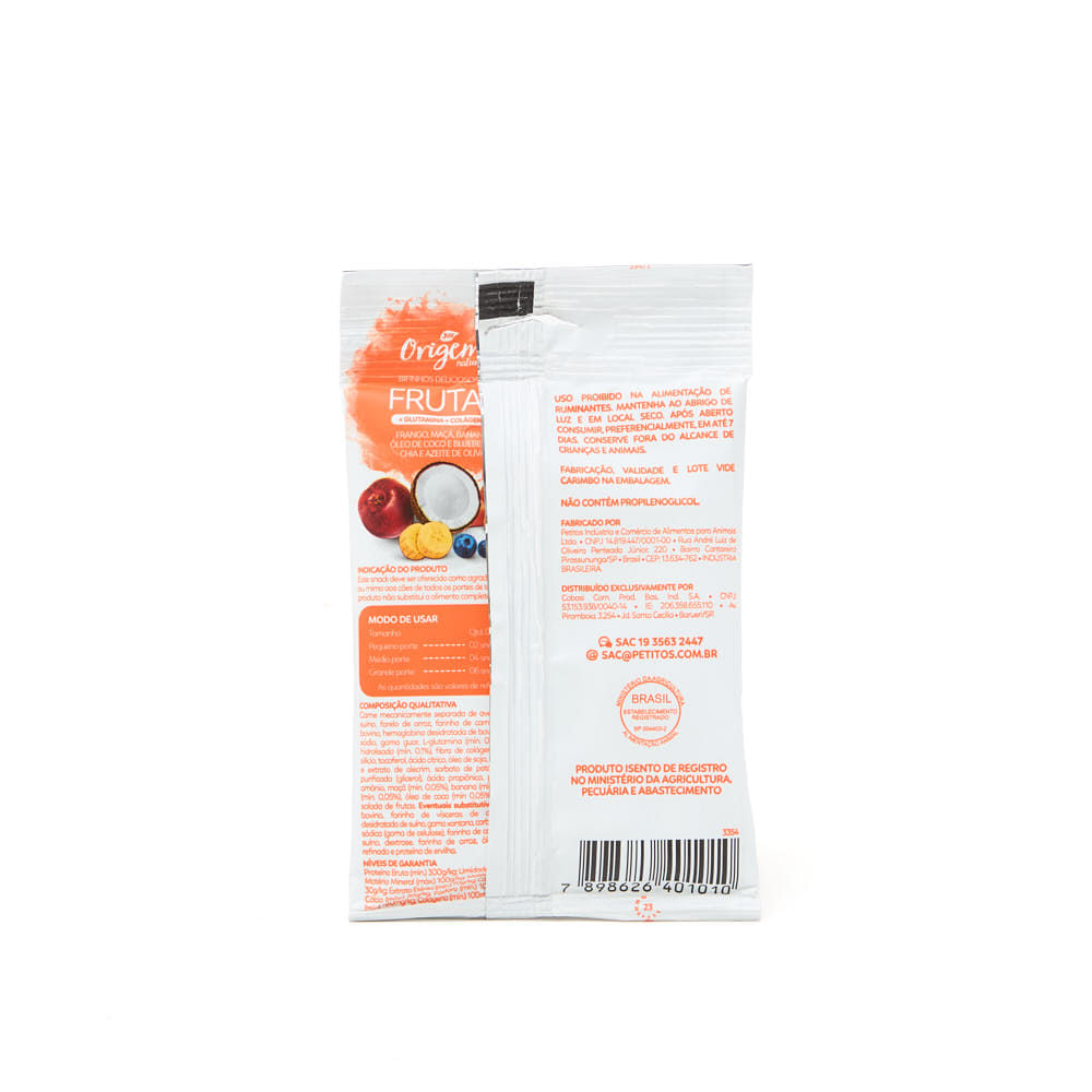 Bifinho Cães Origem Natural Mix de Frutas - Imagem 4