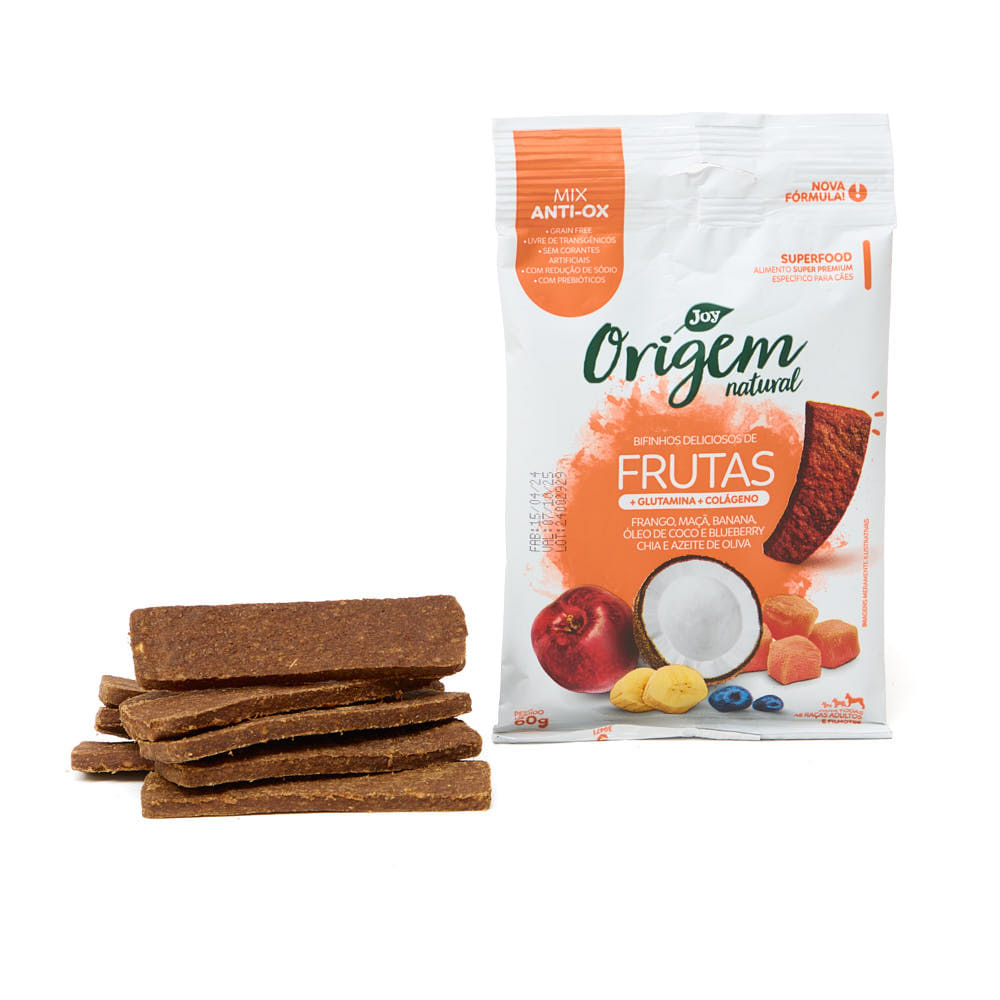 Bifinho Cães Origem Natural Mix de Frutas - Imagem 3