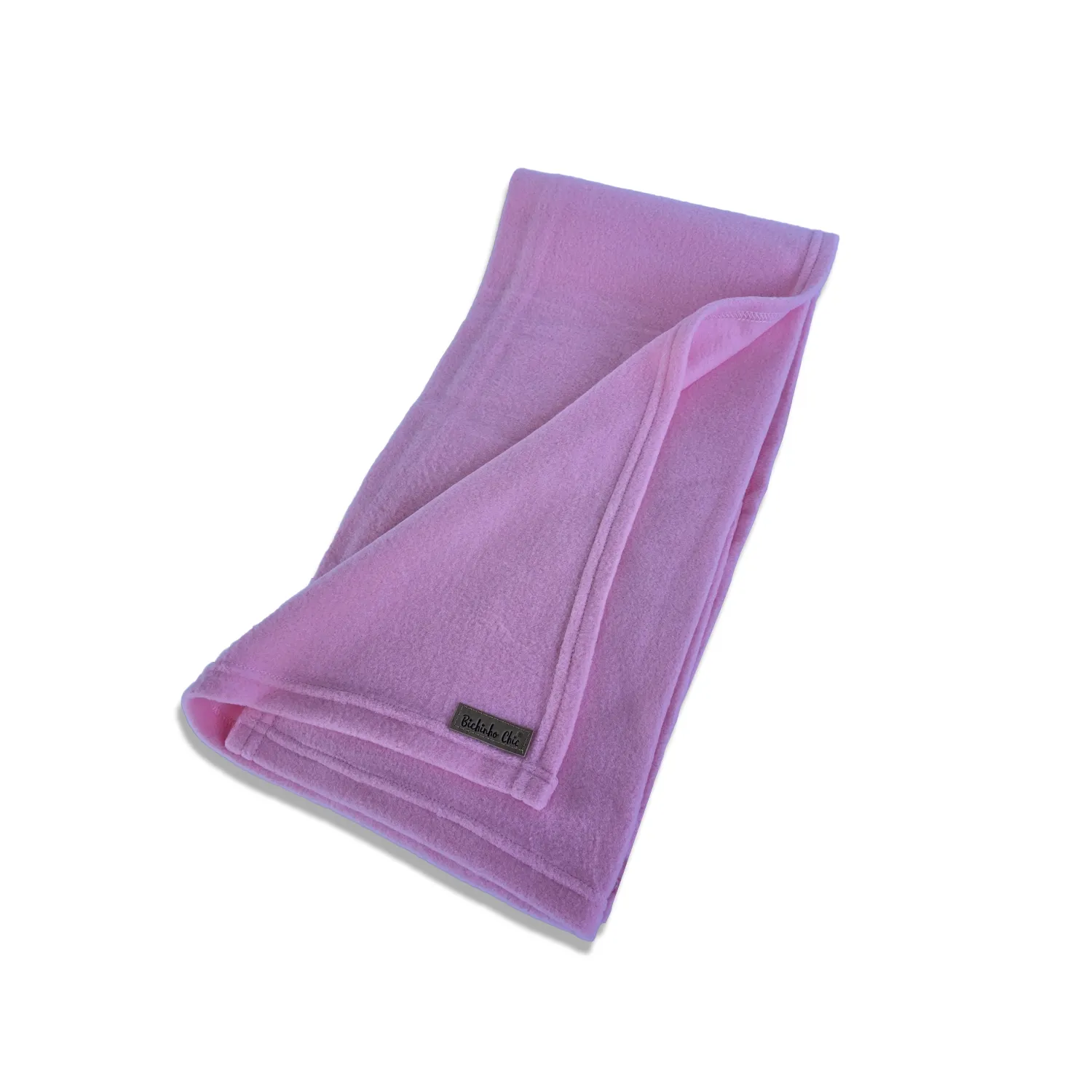 Cobertor Basic Bichinho Chic Rosa - Imagem 3
