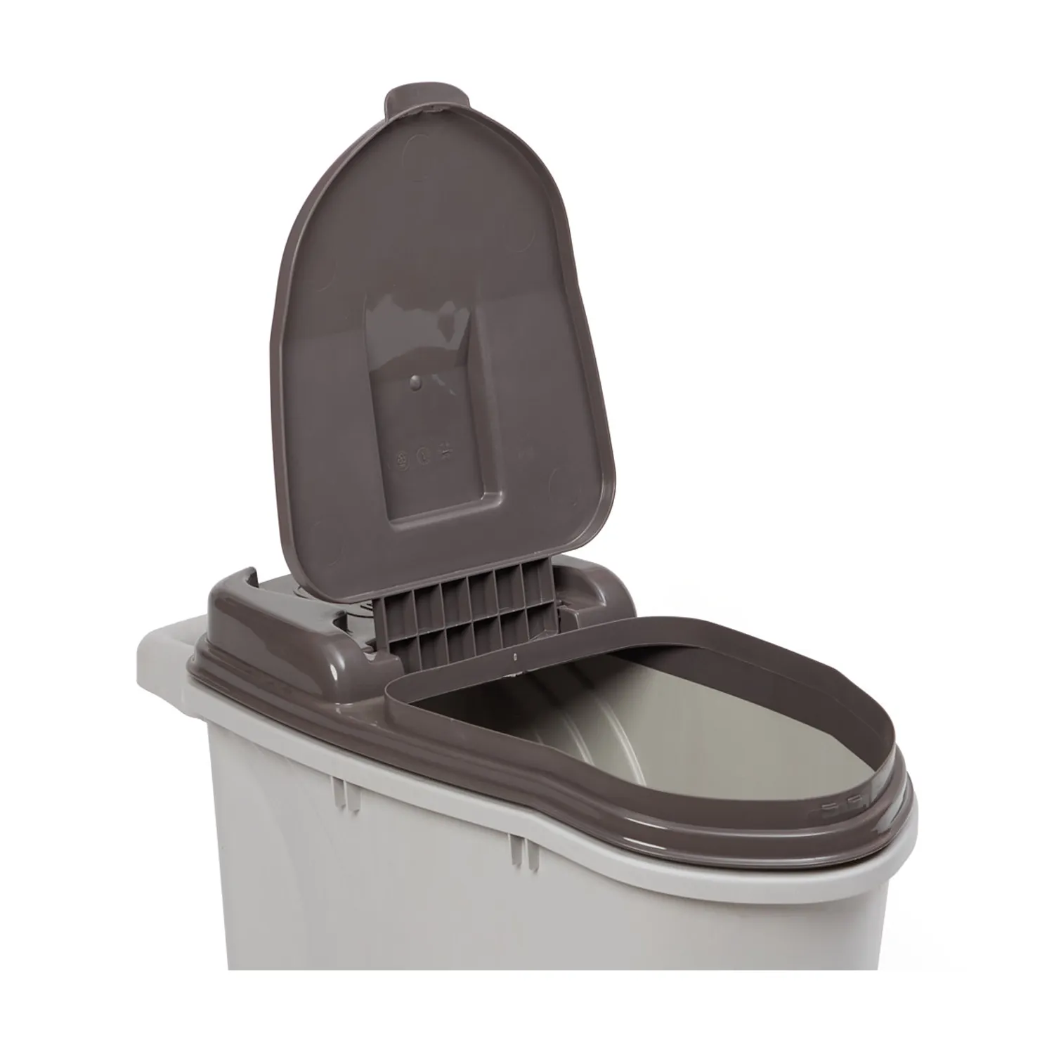 Porta-ração Dispenser Home Plast Pet Cinza - Imagem 18