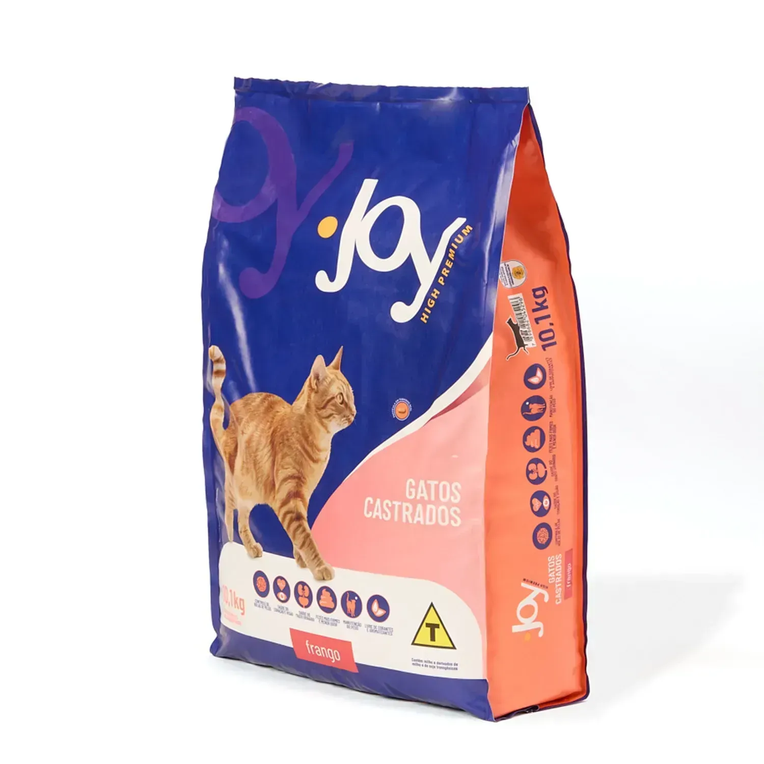 Ração Joy High Premium para Gatos Castrados Frango - Imagem 15
