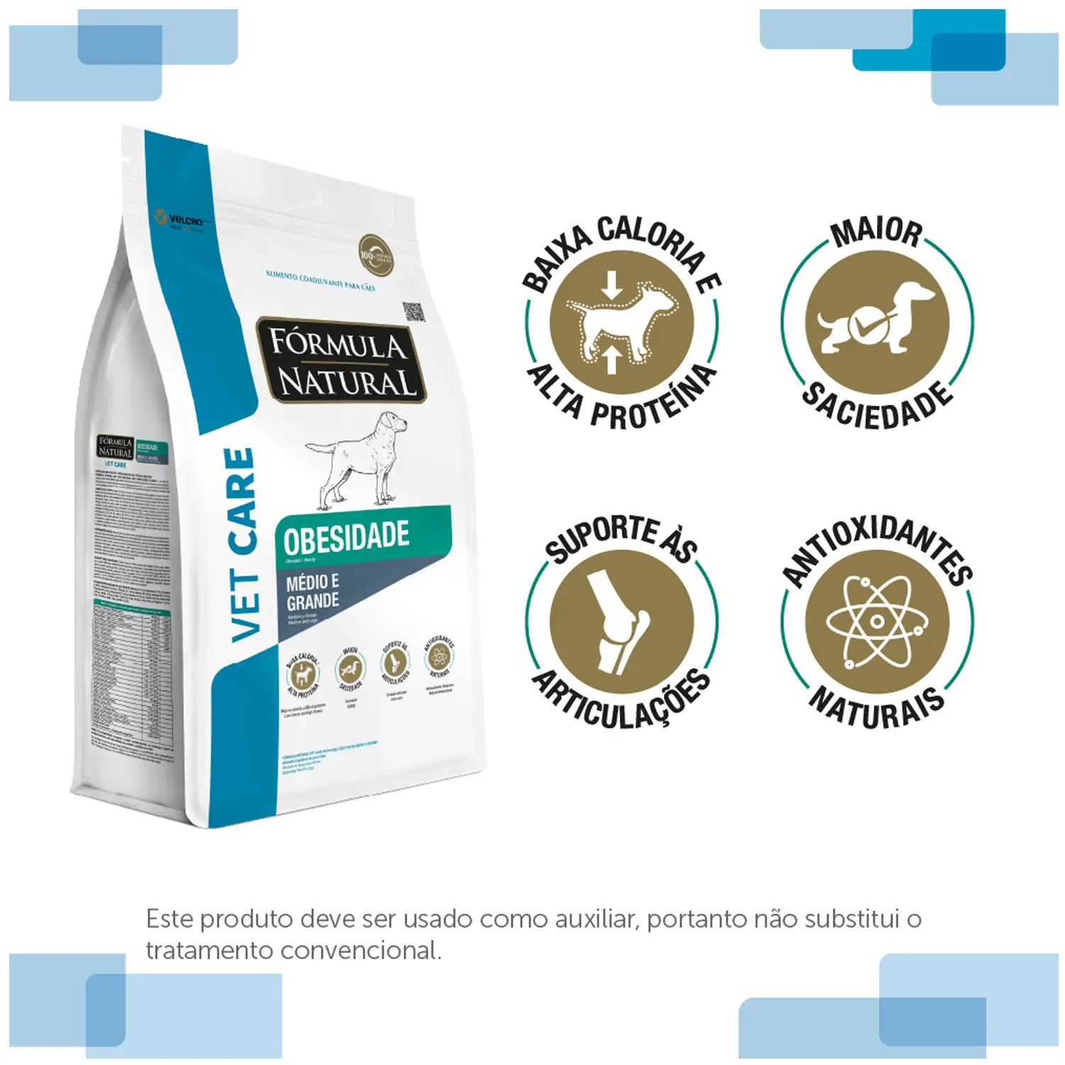 Ração Fórmula Natural Vet Care Obesidade Cães Médio e Grande - Imagem 4
