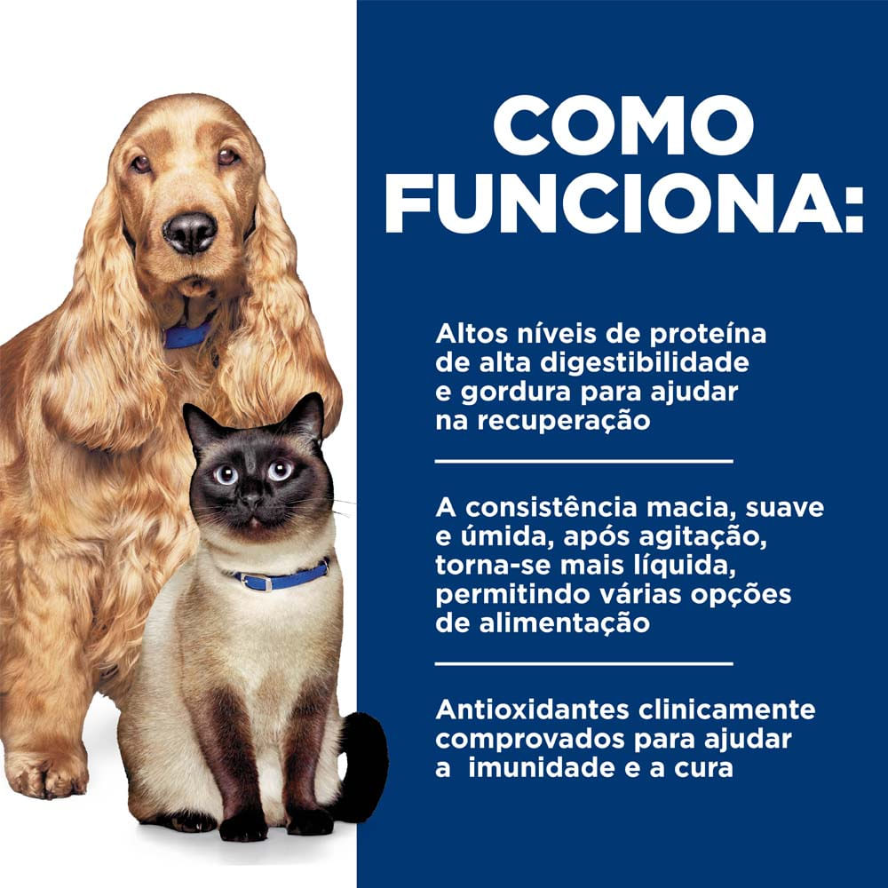 Ração Úmida Hill's Prescription Diet A/D Cães e Gatos em Condições Críticas - Imagem 4