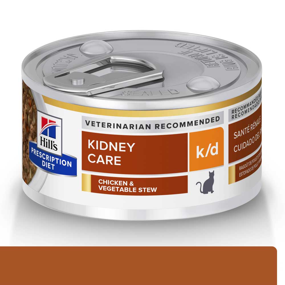 Ração Úmida Hill's Prescription Diet K/D Gatos Adultos Cuidado Renal - Imagem 3