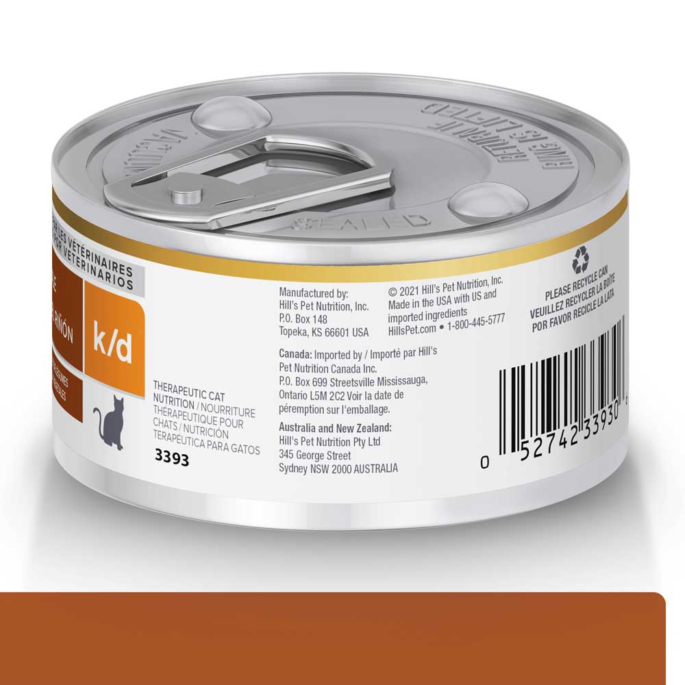 Ração Úmida Hill's Prescription Diet K/D Gatos Adultos Cuidado Renal - Imagem 4