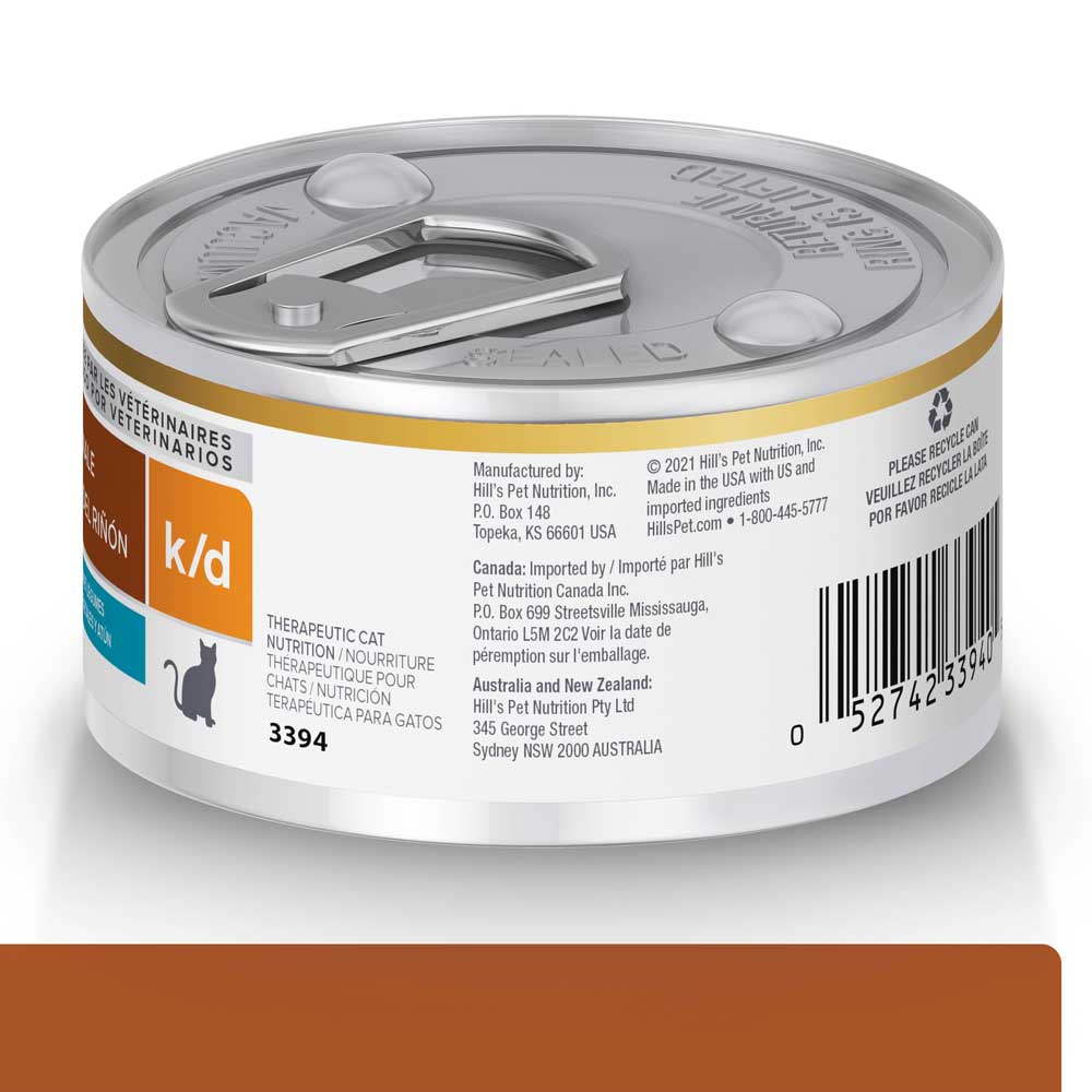 Ração Úmida Hill's Prescription Diet K/D Gatos Adultos Cuidado Renal - Imagem 2