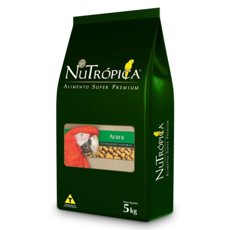 Ração Nutrópica para Araras Natural