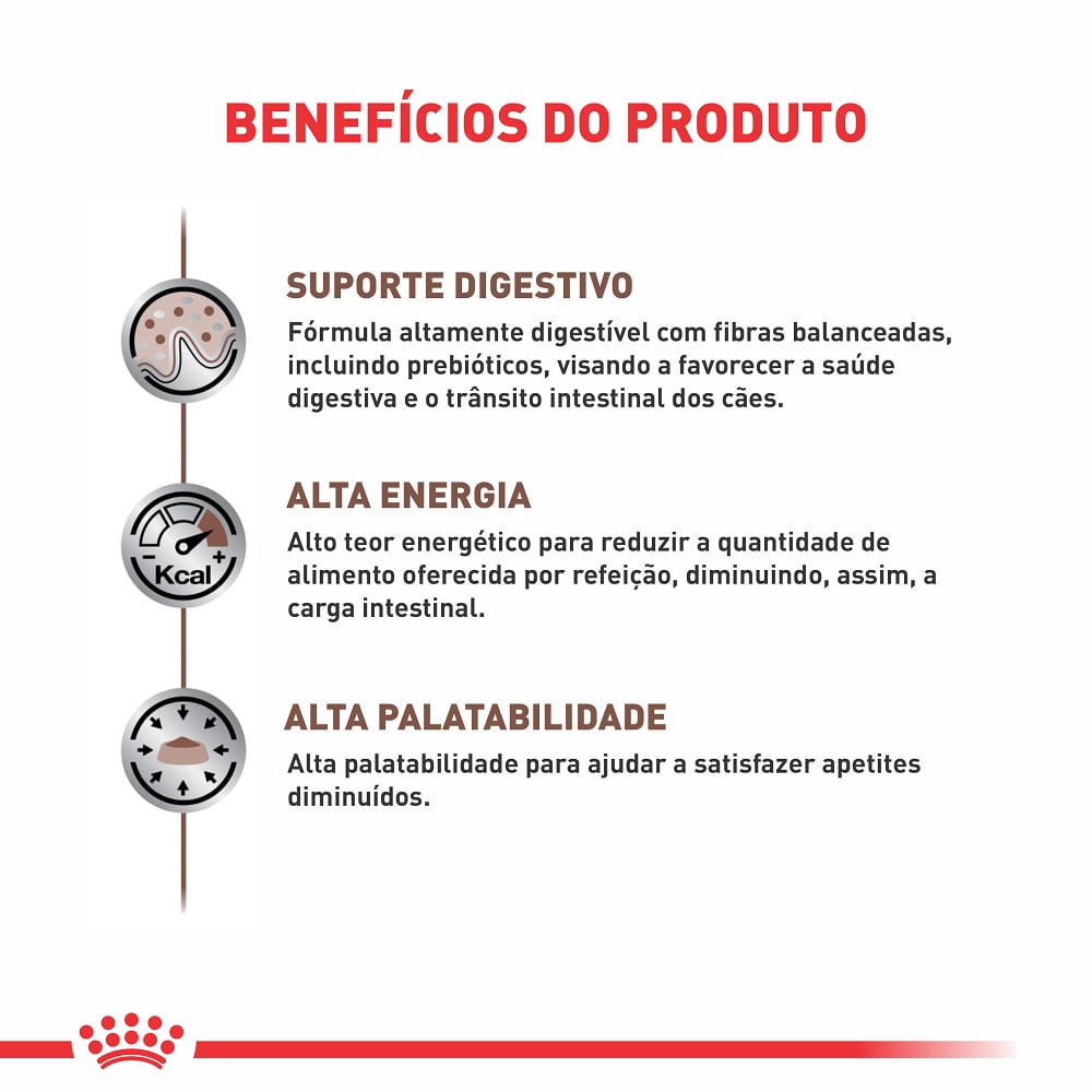 Ração Royal Canin Veterinary Diet Gastrointestinal para Cães Adultos com Sensibilidades Gastrointestinais - Imagem 2
