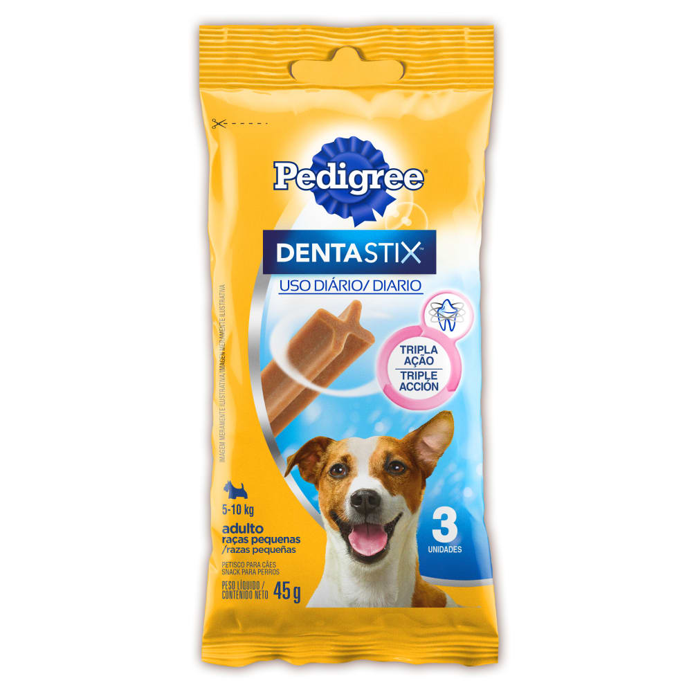 Petisco Pedigree Dentastix Cuidado Oral Cães Adultos Raças Pequenas - Imagem 2