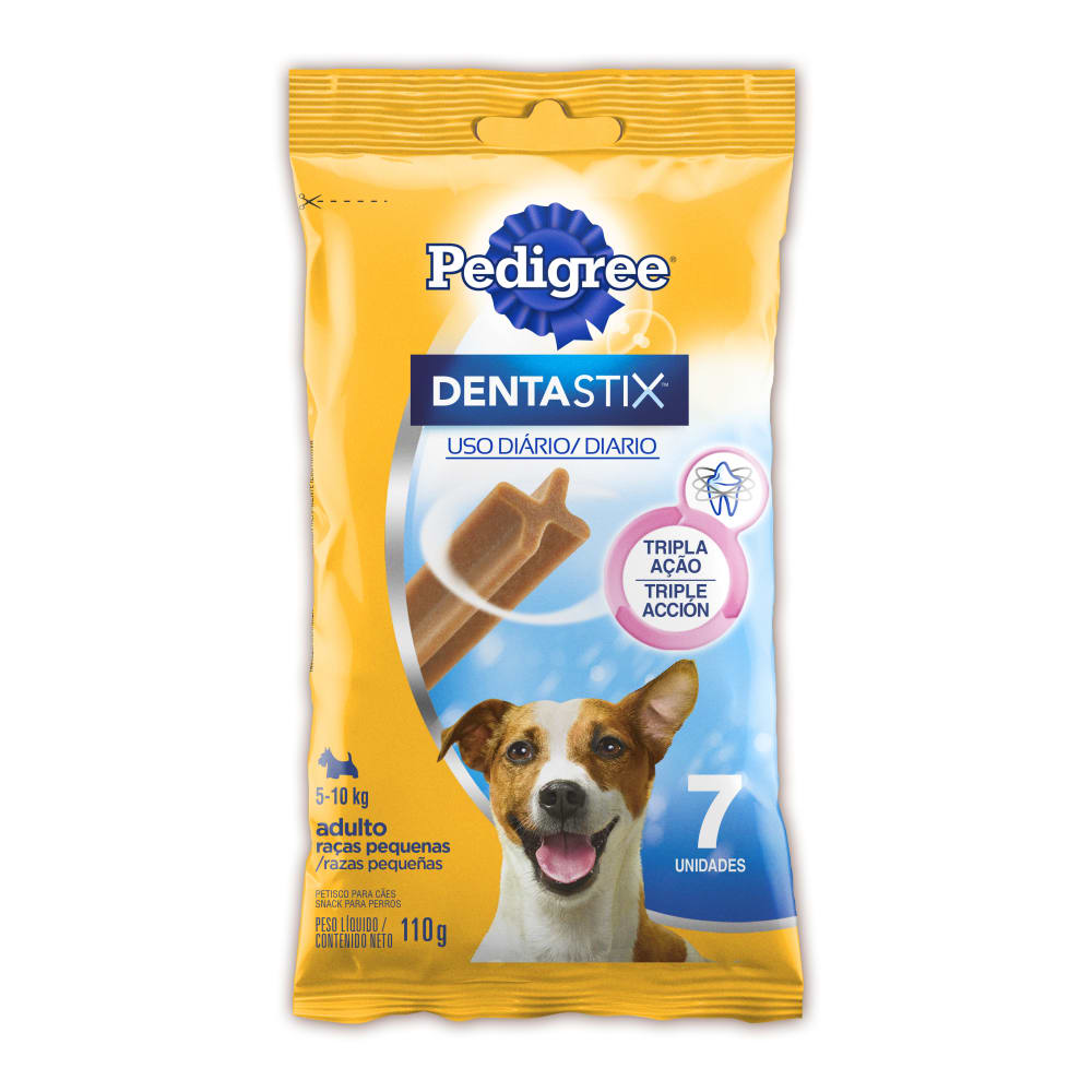 Petisco Pedigree Dentastix Cuidado Oral Cães Adultos Raças Pequenas - Imagem 13