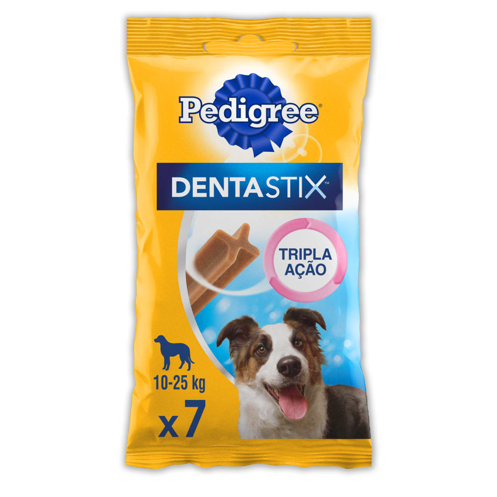 Petisco Pedigree Dentastix Cuidado Oral Cães Adultos Raças Médias - Imagem 12