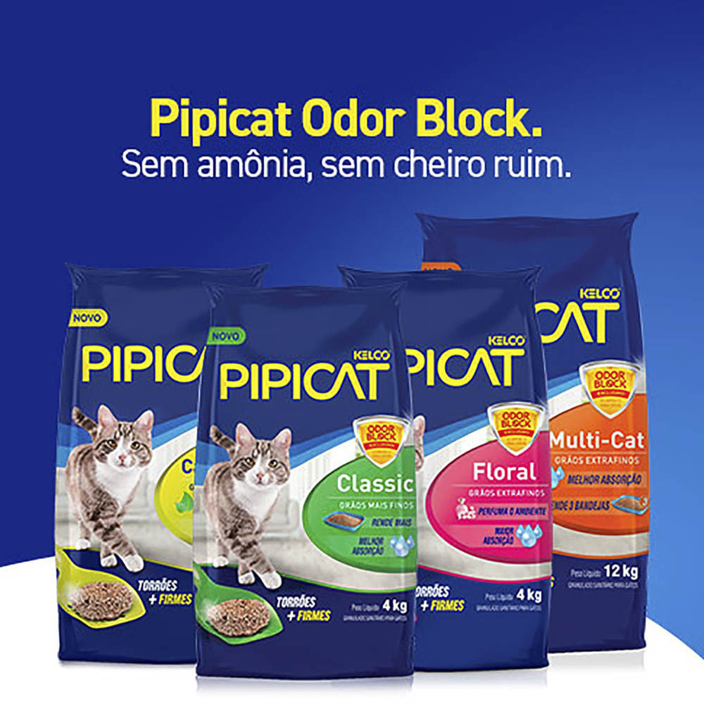 Areia Pipicat Perfumada Floral para Gatos - Imagem 6
