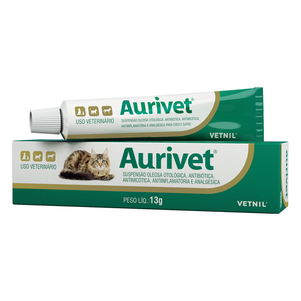 Pomada Otológica Aurivet Vetnil - Imagem 2
