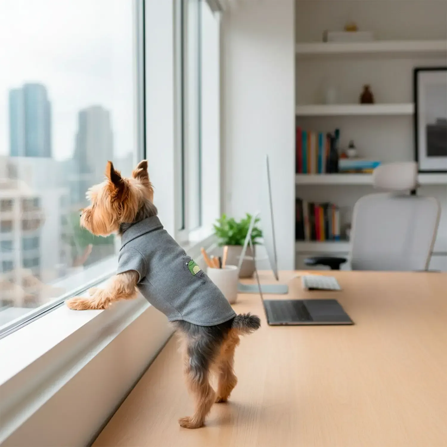 Polo Malha Sapo Cinza Fábrica Pet - Imagem 25