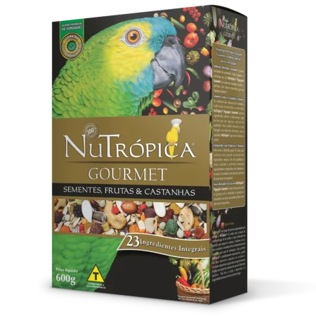 Ração Nutrópica Papagaio Gourmet
