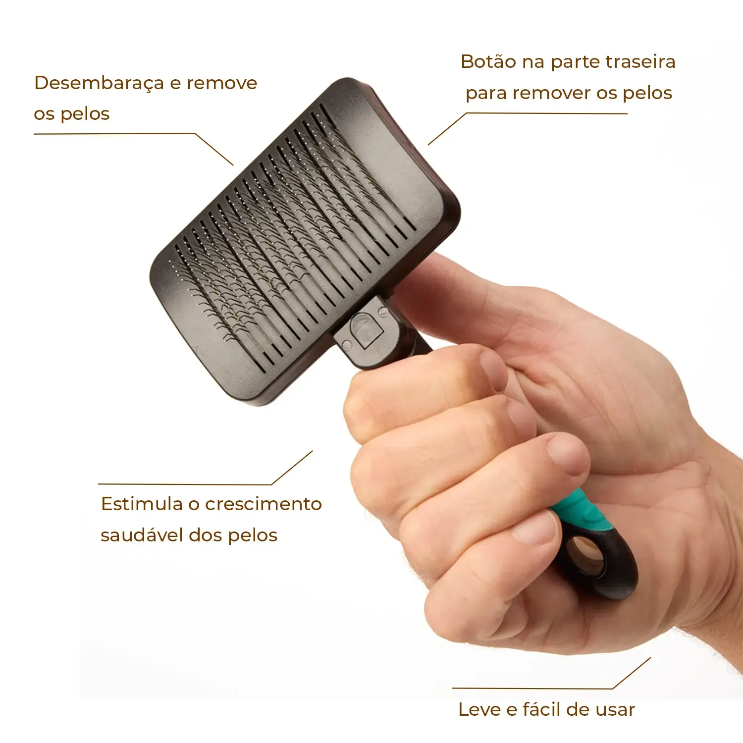 Rasqueadeira Autolimpante MyHug - Imagem 9