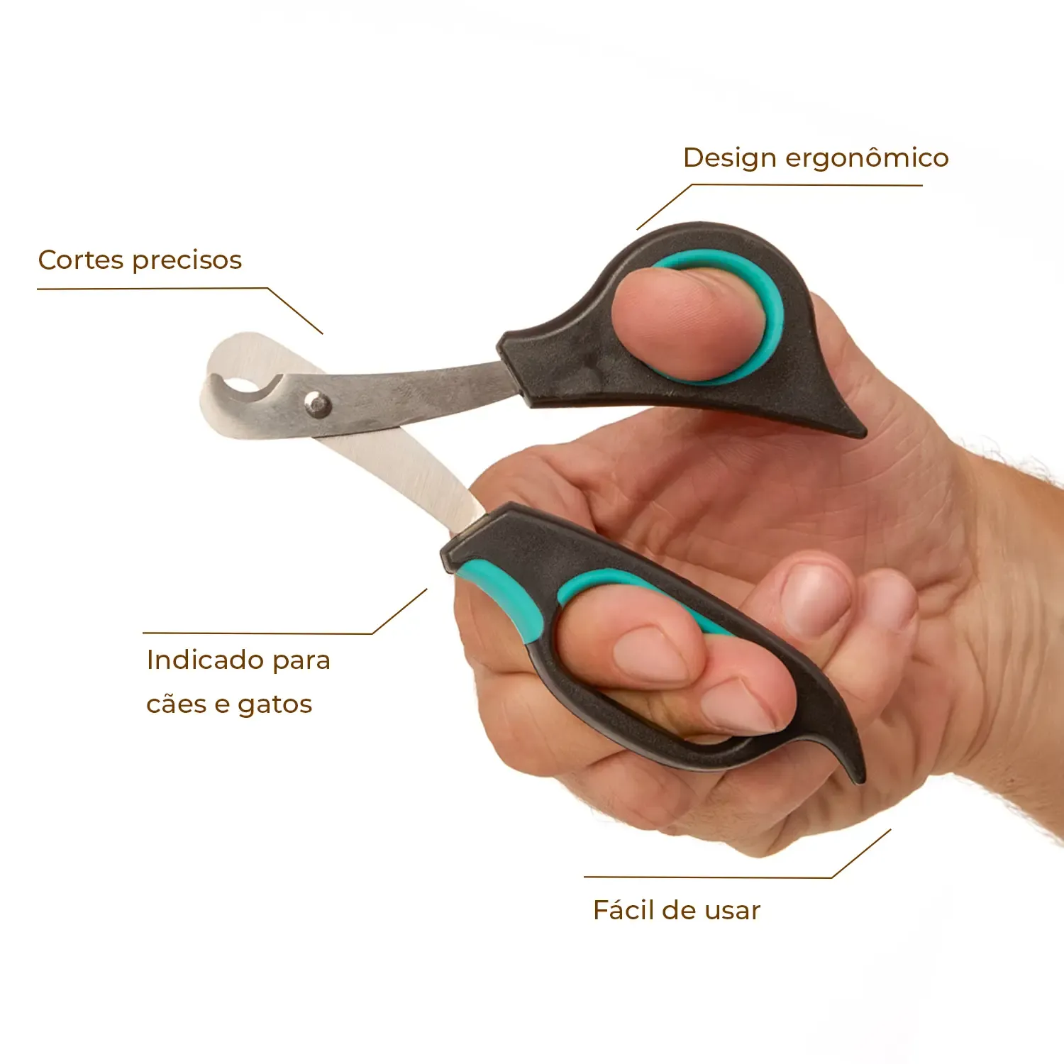 Tesoura Grande para Unhas MyHug - Imagem 2