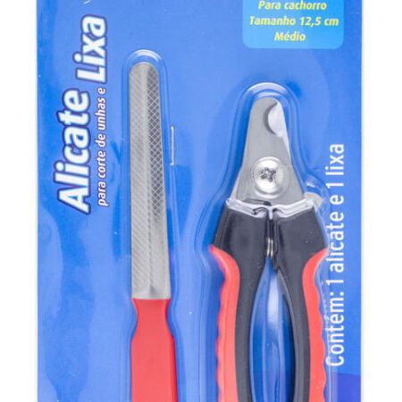 Alicate Corta Unhas e Lixa PET-480