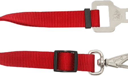 Adaptador para Cinto de Segurança AMF Pet Vermelho