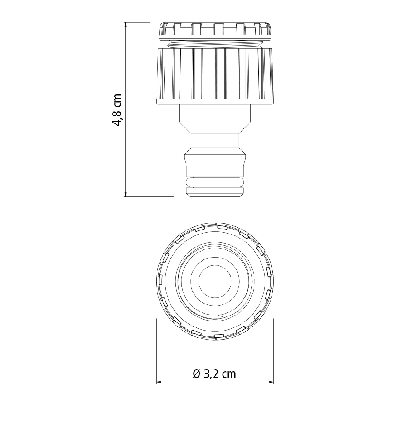 Adaptador Fêmea com Rosca 3/4" e Redução 1/2" Tramontina - Imagem 5