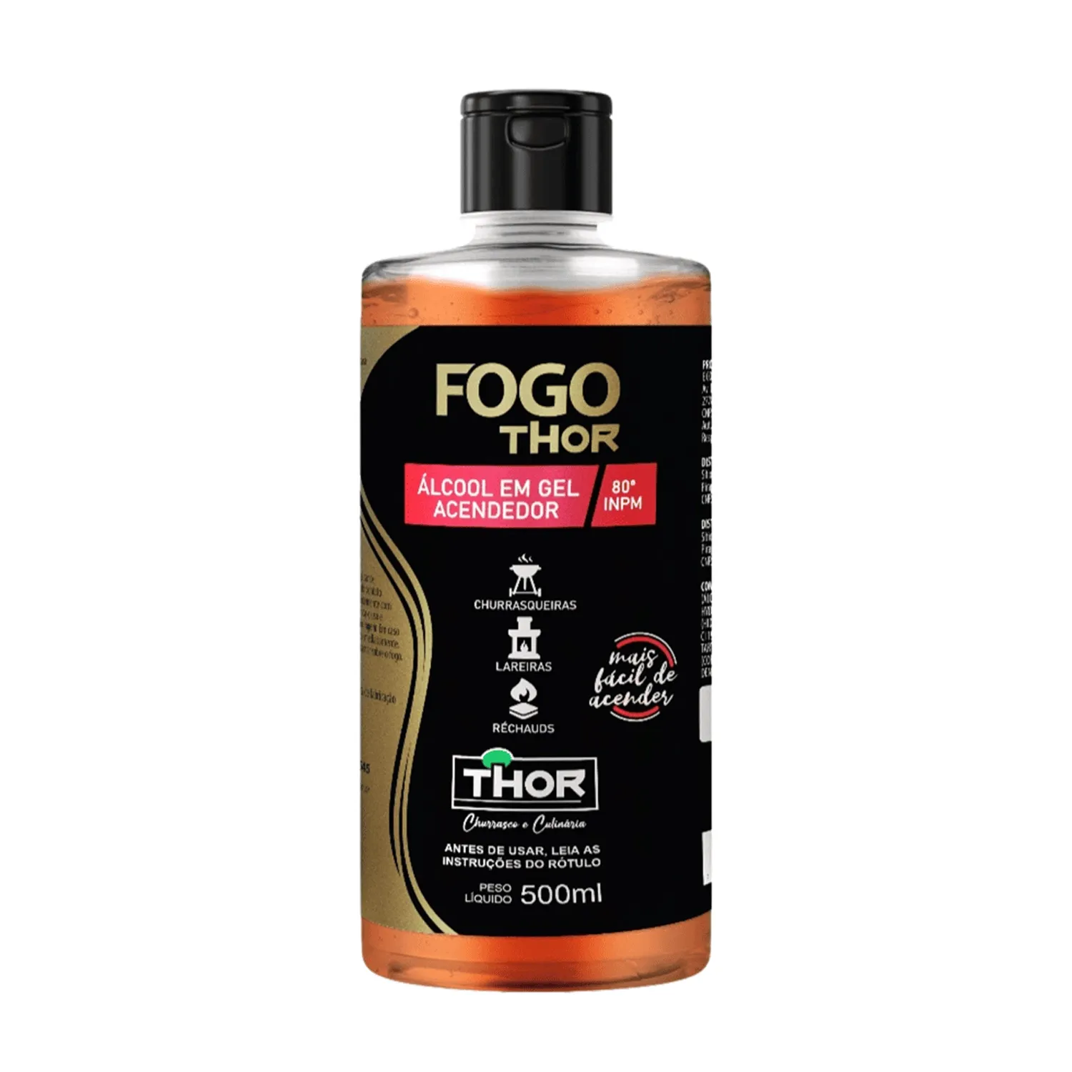 Álcool Gel Acendedor Thor