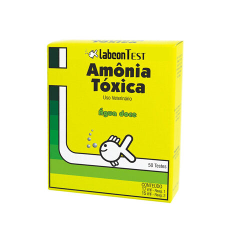 Amônia Tóxica Água Doce Labcon Test 50 Testes