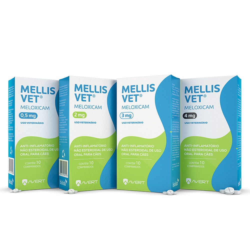 Mellis Vet 0,5mg Anti-inflamatório para Cães - Imagem 2