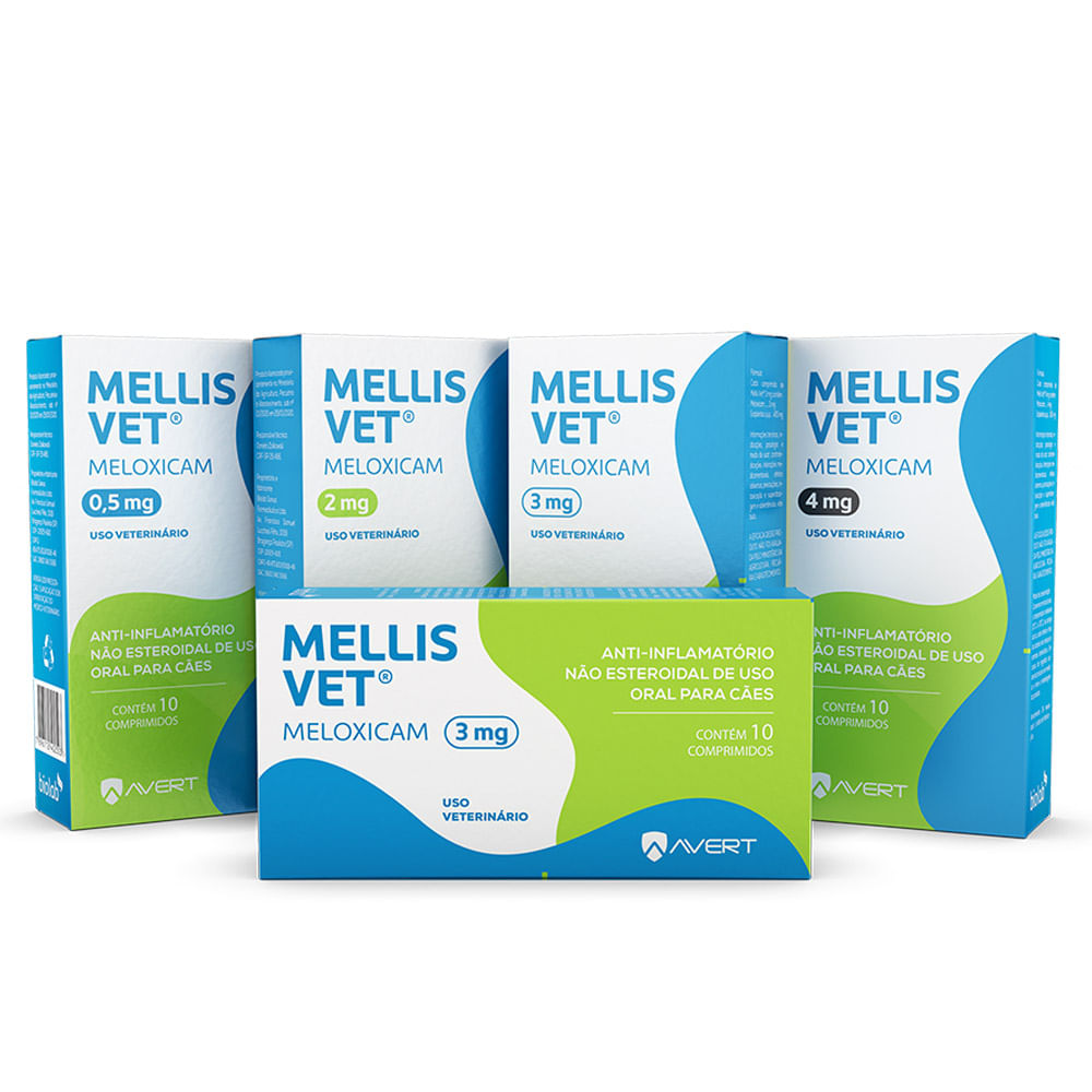 Mellis Vet 0,5mg Anti-inflamatório para Cães - Imagem 3