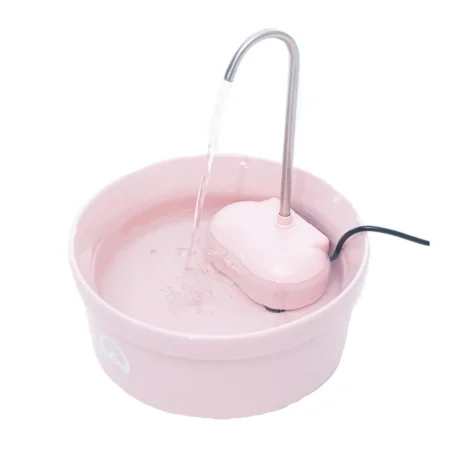 Fonte Bebedouro e Purificador Aqua Porcelain Amicus Bivolt Rosa