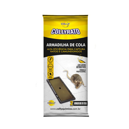 Armadilha Adesiva Collyrato para Ratos e Camundongos