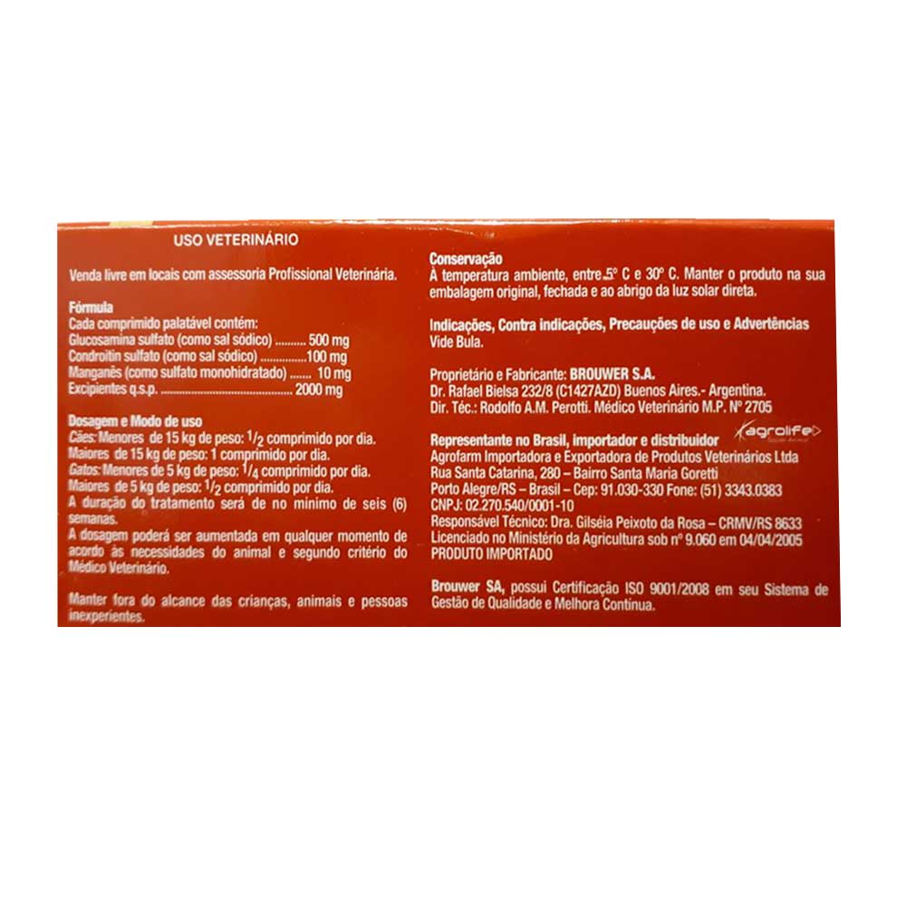 Artrin Condroprotetor para Cães e Gatos Brouwer - Imagem 2