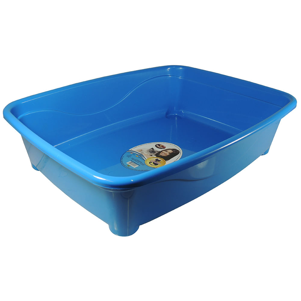 Bandeja Higiênica Classic Azul Furacão Pet