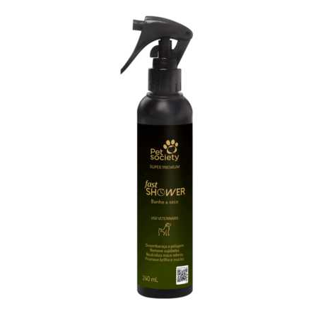 Banho a Seco Fast Shower Pet Society