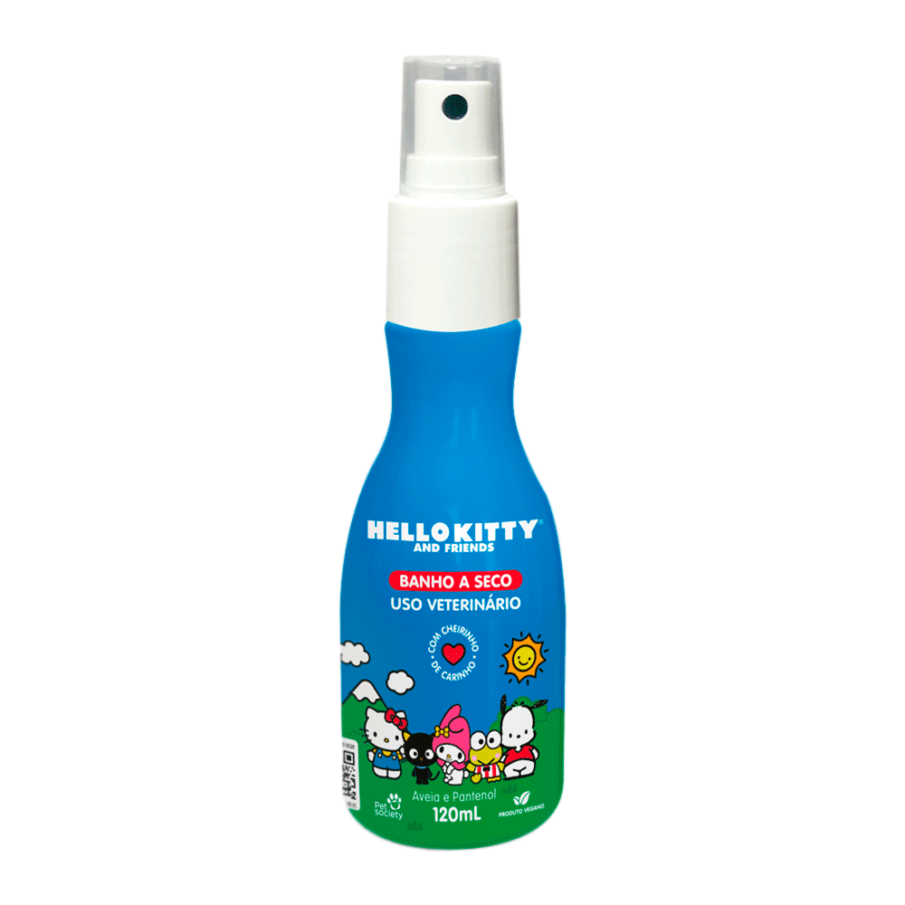 Banho a Seco Hello Kitty Pet Society