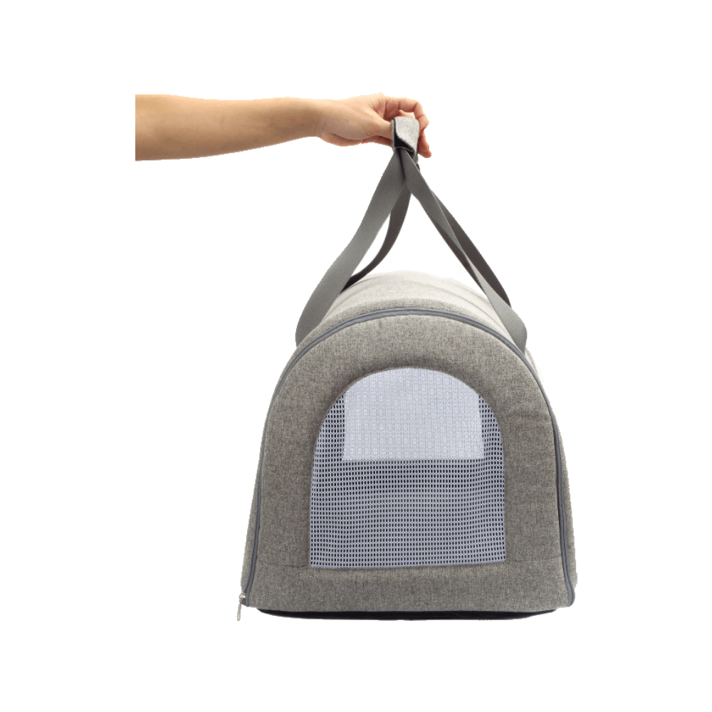 Bolsa de Transporte Veneza Bichinho Chic Cinza - Imagem 3