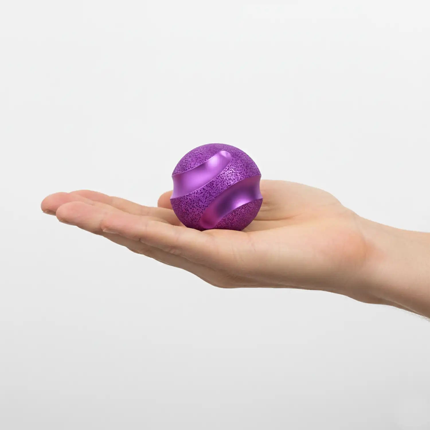 Brinquedo Bola Maciça Slim Ball Stark Pet Roxo - Imagem 2