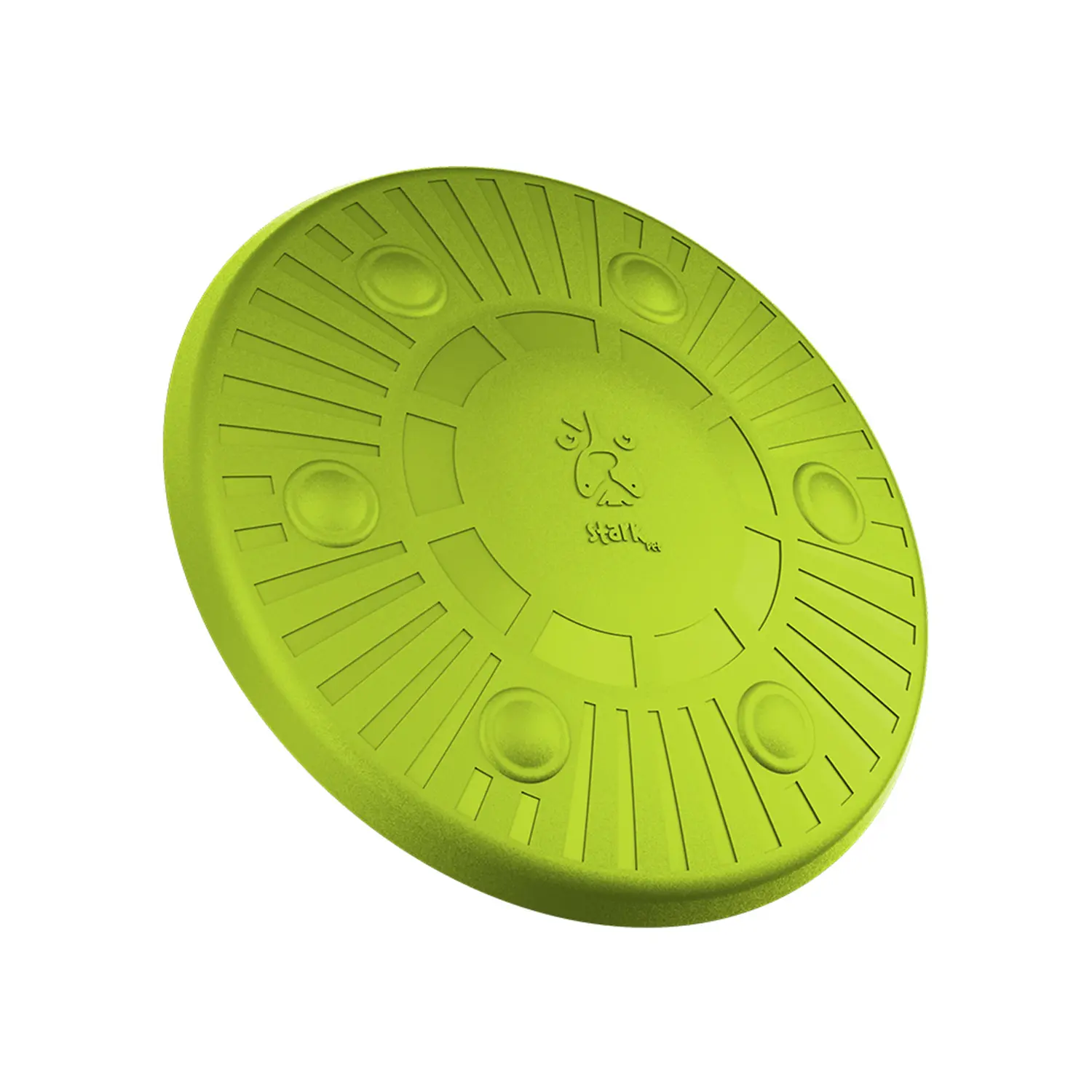 Brinquedo Fresbee Disco Voador Stark Pet Verde - Imagem 2