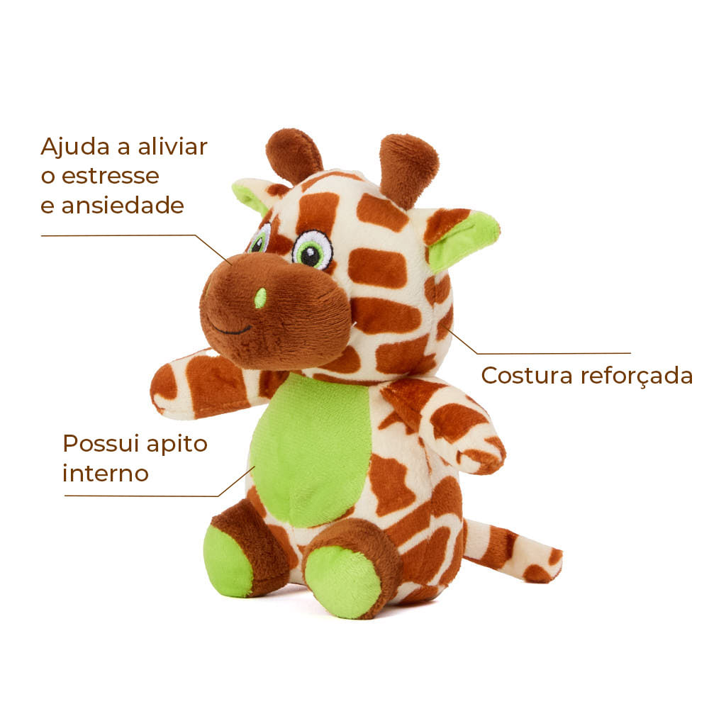 Brinquedo Pelúcia Girafa Flicks - Imagem 2