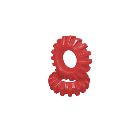 Brinquedo Pneu de Borracha Rally Especial  Furacão Pet Vermelho